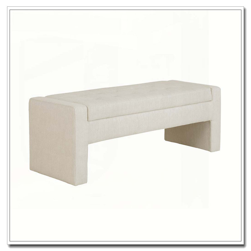 Banc de rangement à fermeture douce
