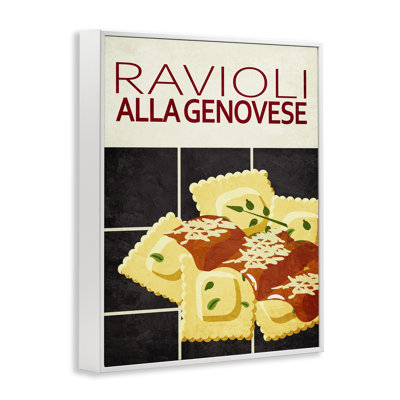 Estampe numérique Ravioli, conçue par Kim Allen
