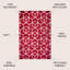 Tapis rouge / blanc Mashawna-2035907952