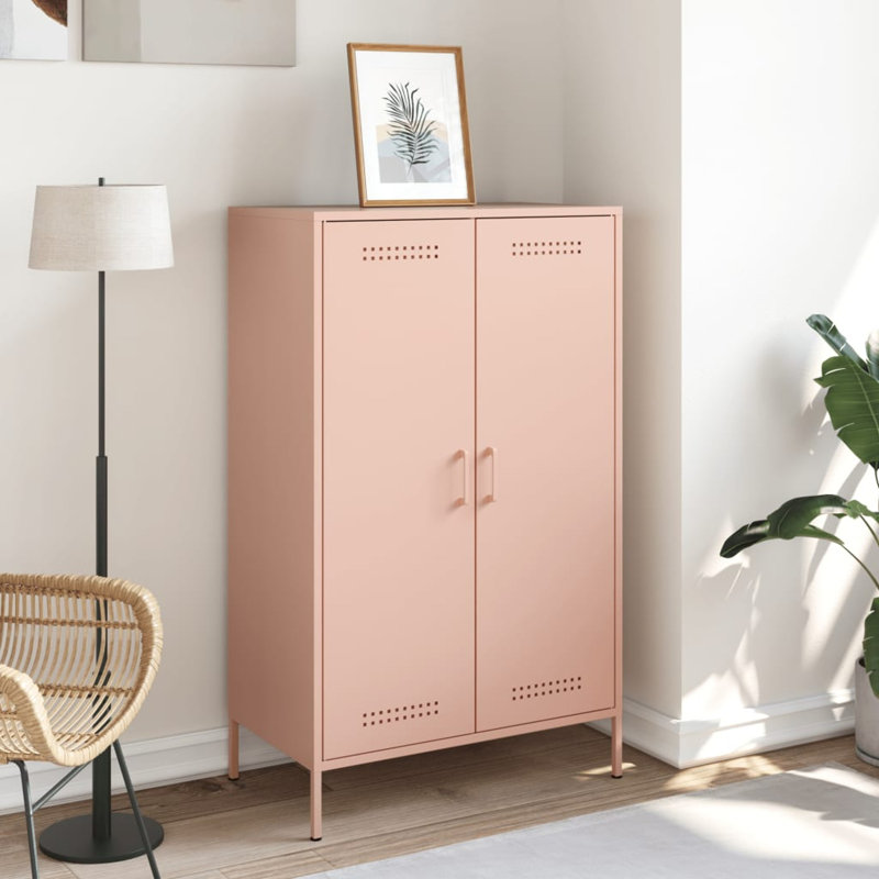 Storage Cabinet, Antique Pink/Pink