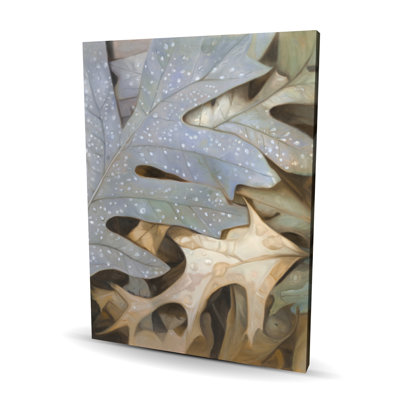 Autumn Leaves - Rustic Trees Canvas for Home Decor