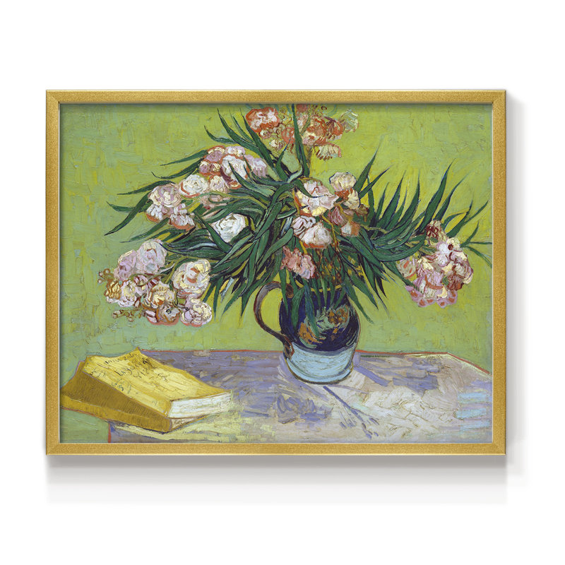 Oleanders -Framed Print - Restickable