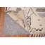 Tapis marocain ivoire fait à la main en laine 7 x 10