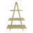 Wood 3-Tier Triangular Storage Rack