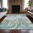 Machine Washable Indoor/Outdoor Xhevrie Sky Rug-112127402