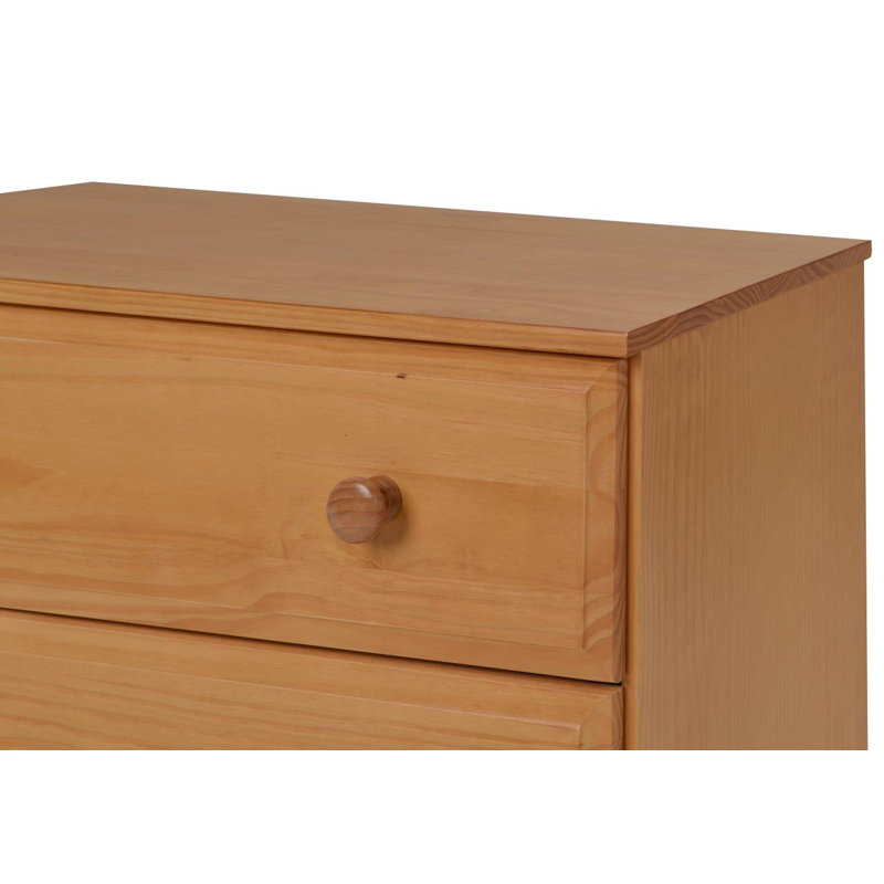 Commode 3 tiroirs Alayna, Naturel