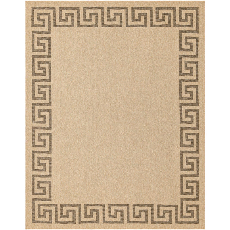 Sheglita Abstract Indoor Rug, Rectangle 8' x 10'