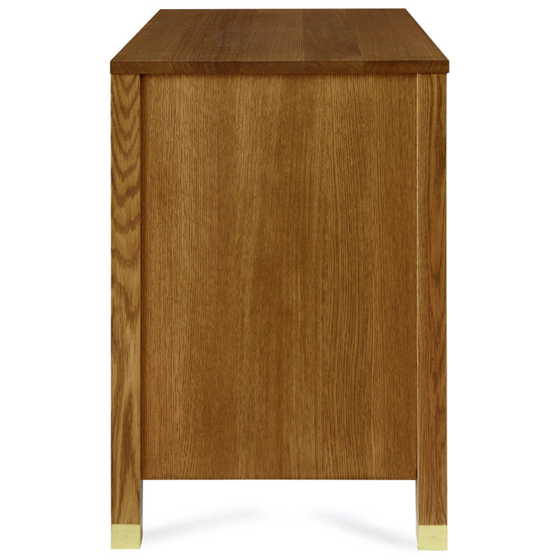 Surrey Hills Two-Door Nightstand, Wood Top