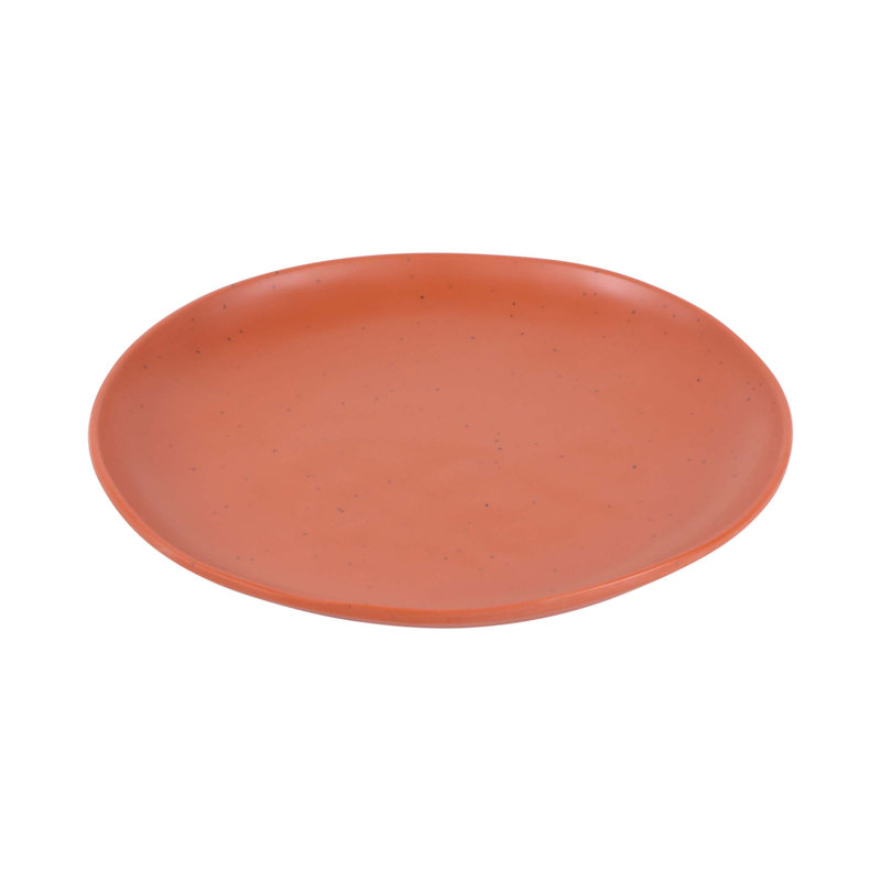 Morocco 8" Melamine Appetizer Plate, Sunburn Terra Cotta