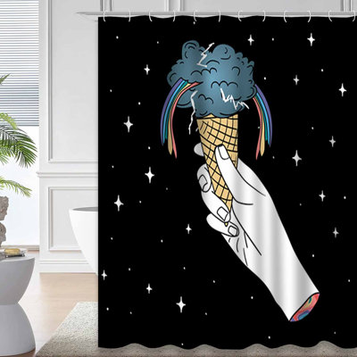 Rideau de douche Doodle Delight