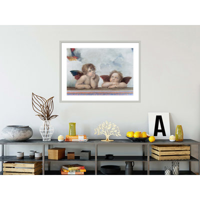 Putti de la Madone Sixtine par Raphael