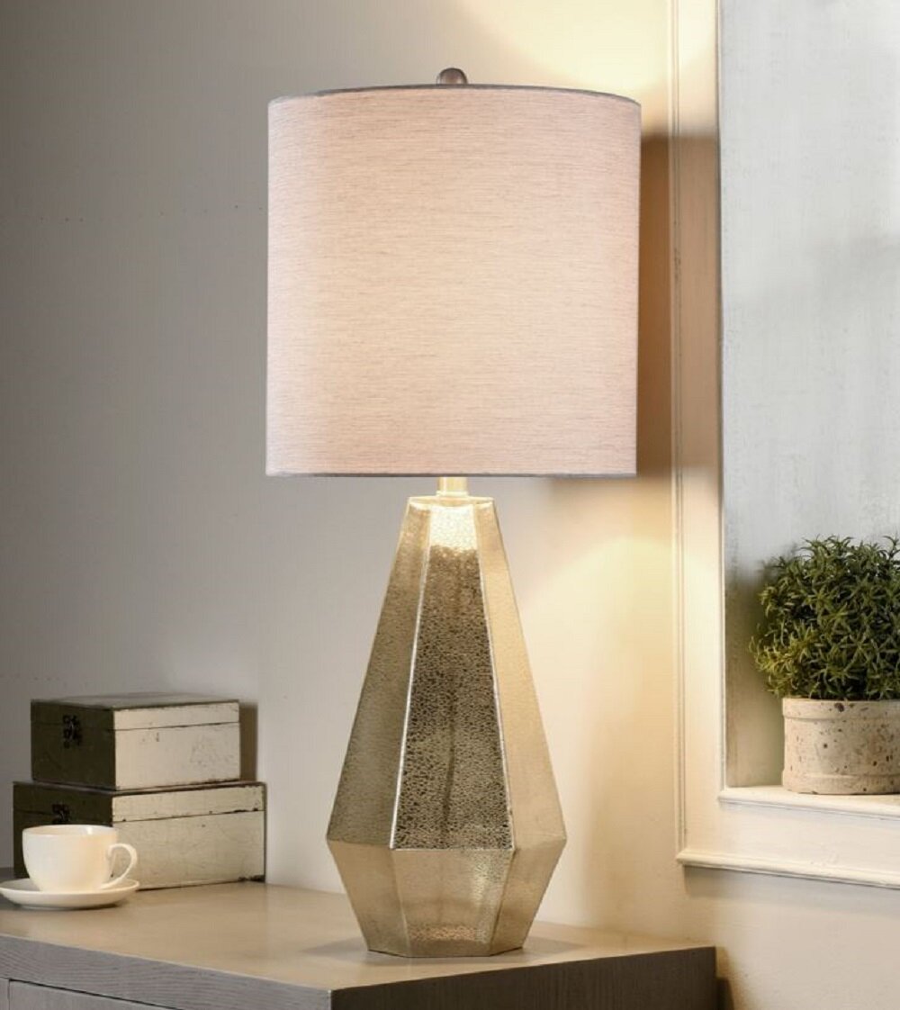 Wrought Studio Felix Mercury Glass Table Lamp & Reviews | Wayfair