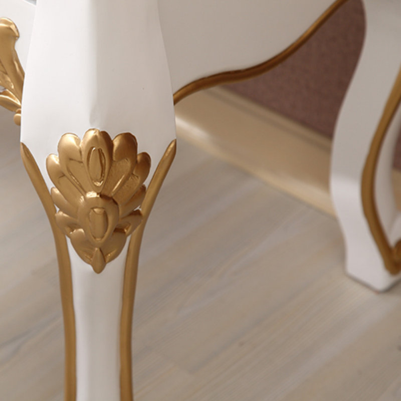Commode d'appoint Neoclassical Porch, Blanc