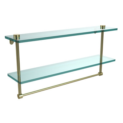 Gober 2 Piece Tiered Shelf with Towel Bar