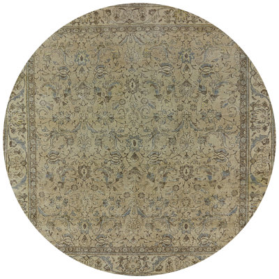 Tapis oriental beige / vert Chipman