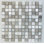 1" x 1" Mixed Material Mosaic Tile