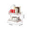 Plateau de bols en plastique