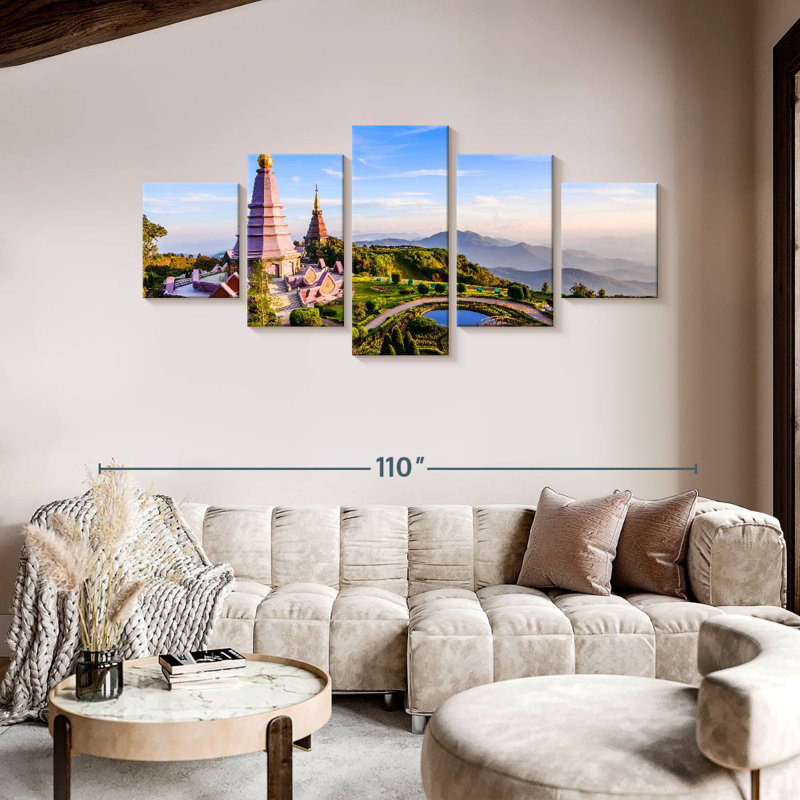 Doi Inthanon Morning View, 42" H x 92" W