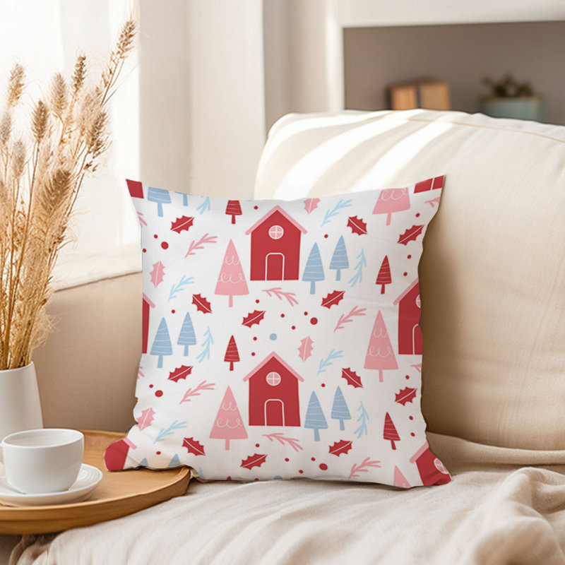 Holiday Christmas Pattern V Modern, 20"H x 20"W