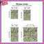 Rideaux vert obscurcissant à motif floral - 2 panneaux-742964280-742964286
