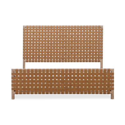 Colleen Leather Bed