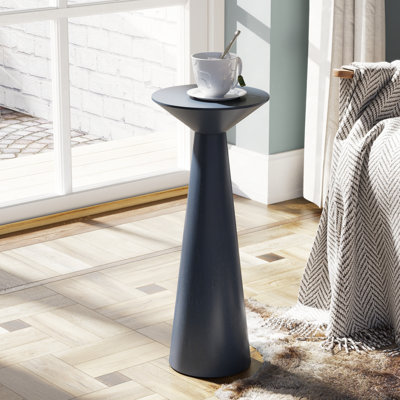 Table d'appoint piédestal Newton en bois massif