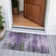 Machine Washable Indoor/Outdoor Xhevrie Purple Rug