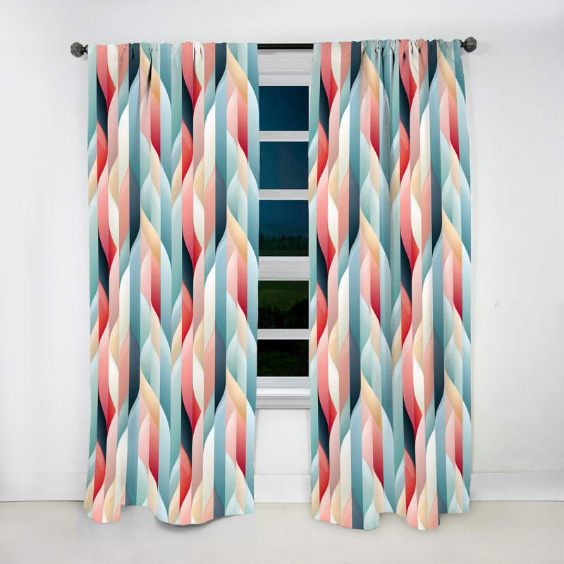 Rideau en velours moderne obscurcissant Subdued Elegance - 1 panneau, L 52 po x L 120 po