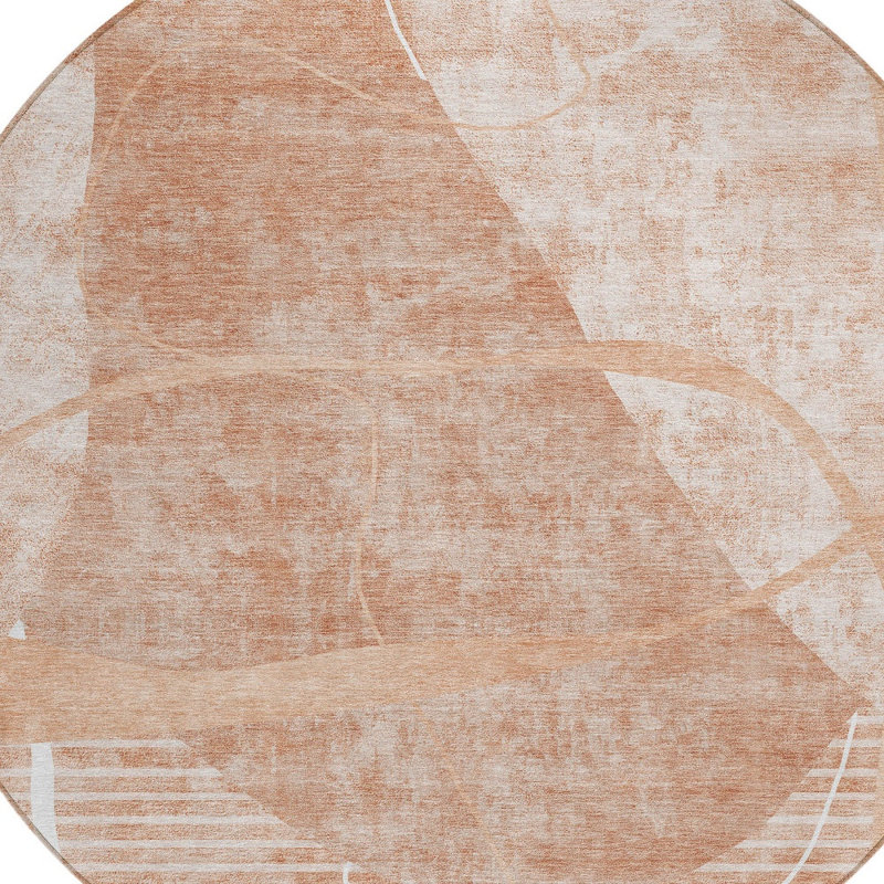 Tapis rond rond 8 po