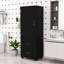 Freestanding Bathroom Storage Cabinet with Storage Drawers, Adjustable Shelves and Doors-1215500710