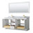 Avery 72'' Double Bathroom Vanity with Stone Top-61132385-97875503