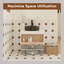 Meuble-lavabo flottant mural de 24 po, choix de couleurs de vasque, meuble blanc brillant, tablette ouverte-1321028791