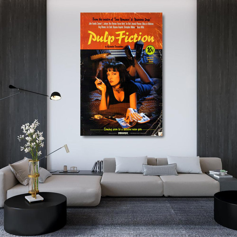 Pulp Fiction - Uma, H 48 po x l 32 po