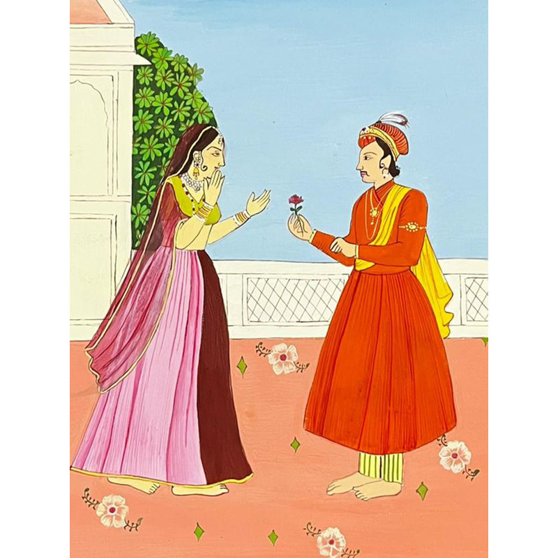 La proposition | Couleur d'affiche sur papier | Par Nishtha Jain