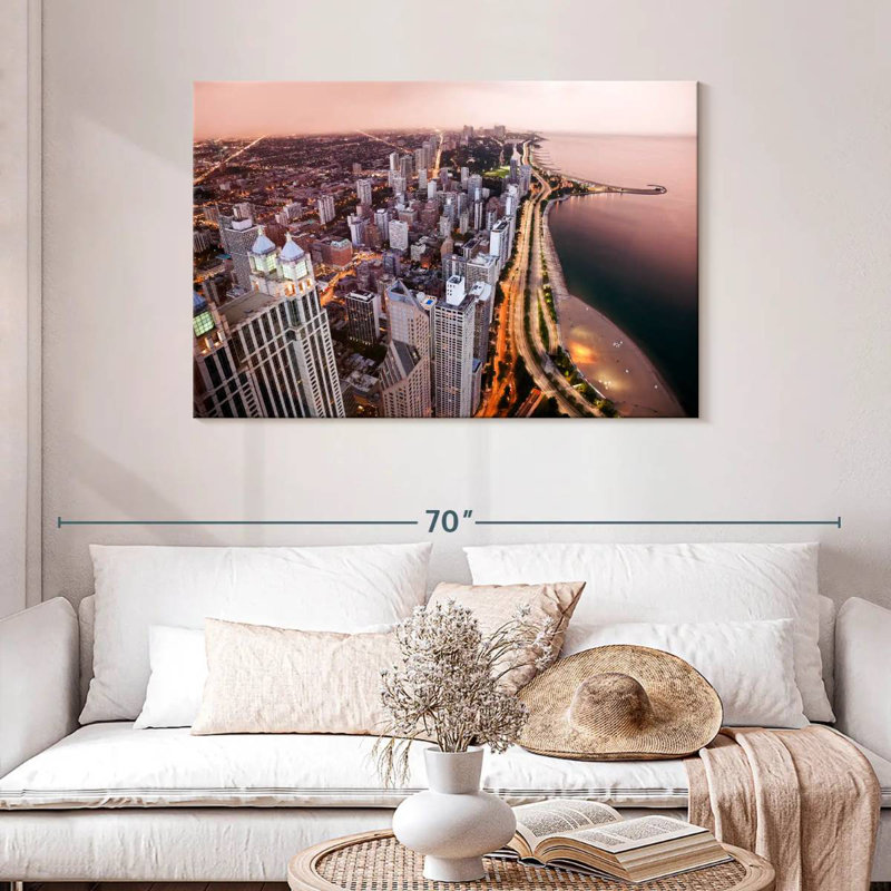 Sirci Lake Shore Drive, H 30 po x l 45 po