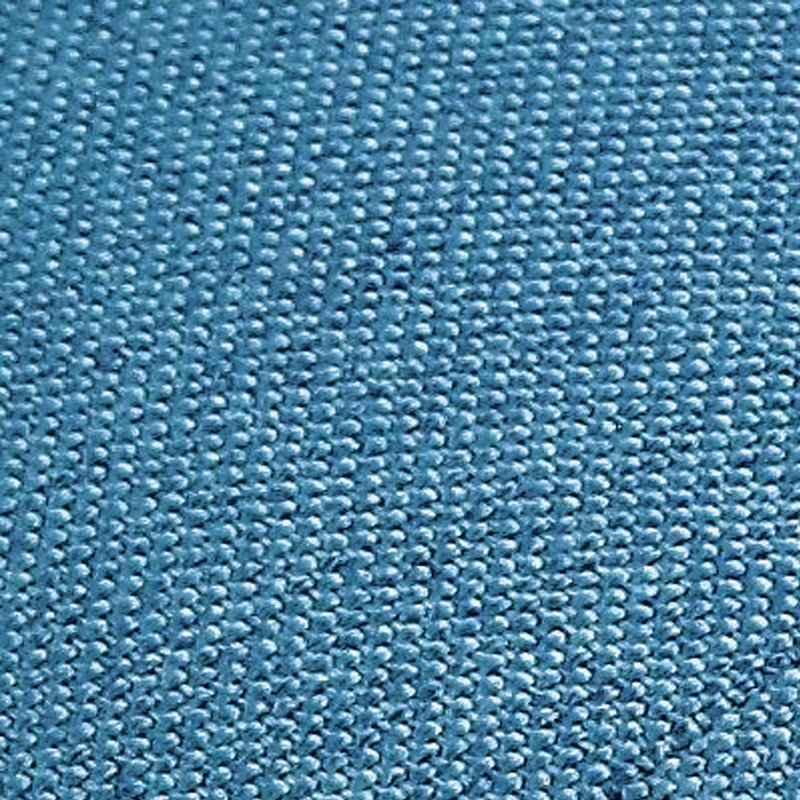 Banc rembourré en tissu avec rangement ouvert, Bleu