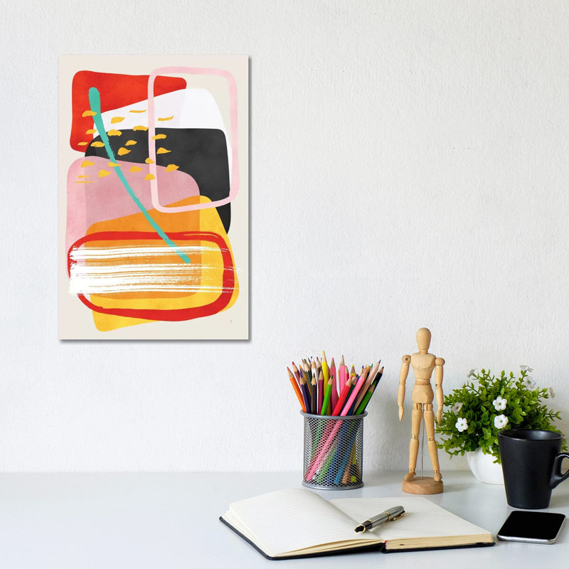 Mojo by Tracie Andrews - Wrapped Canvas Painting, 20.32 cm H x 30.48 cm W