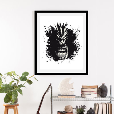 Angry Pineapple - Single Picture Frame Print