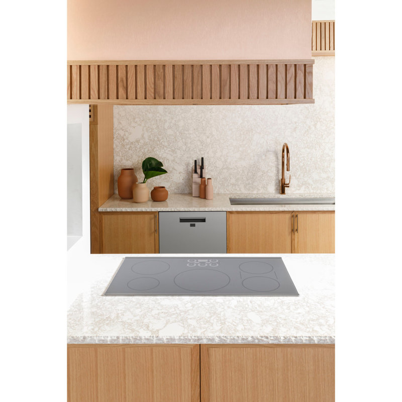 36" Electric Cooktop with 5 Elements, Stainless Steel