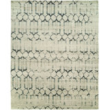 Lewistown Geometric Area Rug in Ivory