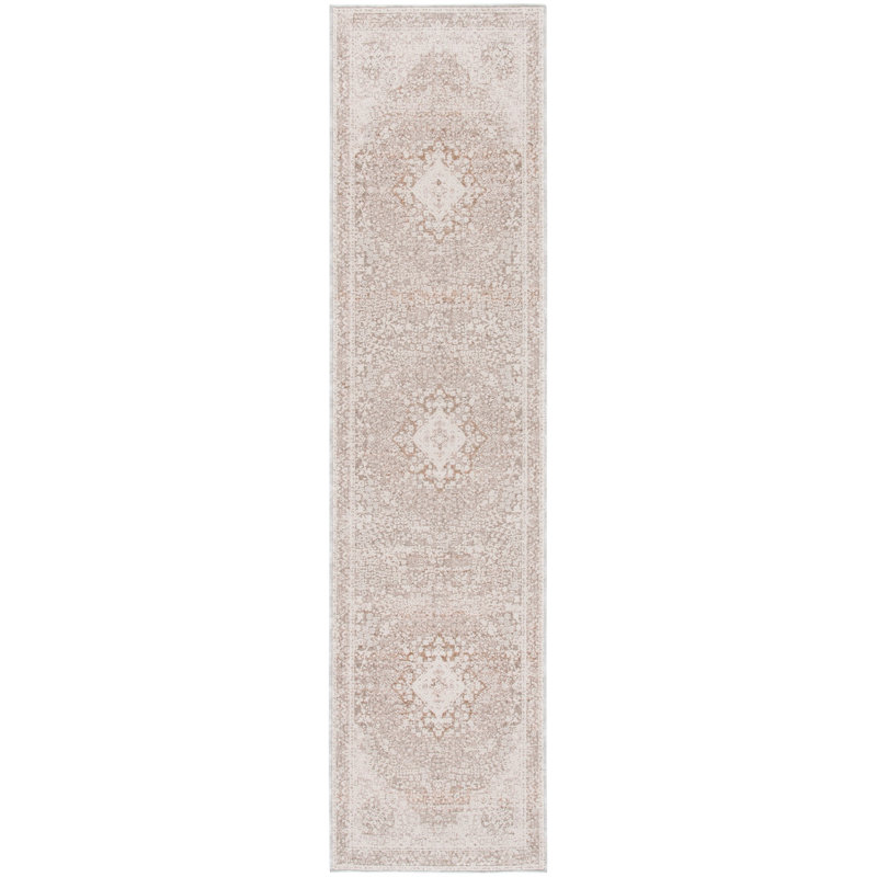 Serlin Willow Performance Oriental Rug, Square 6'3"