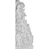 Logan 6.25'' H x 17.25'' W x 1.12'' D Urethane Onlay Scroll