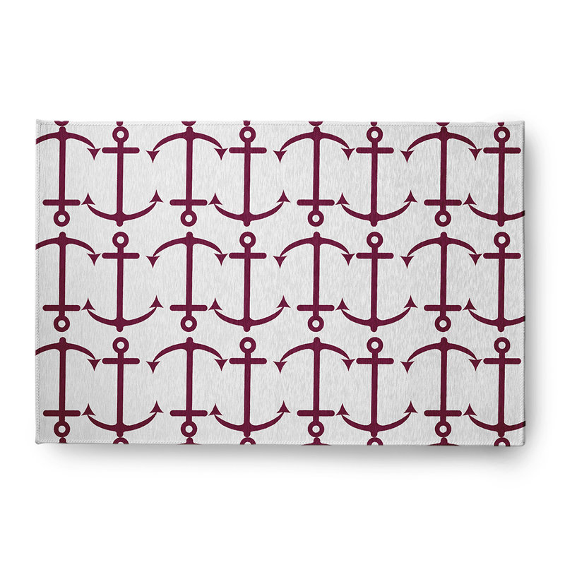 Viehbacher Chenille Abstract Indoor Rug, Rectangle 4' x 6'