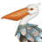 Exhart Pelican Garden Statue, 15 Inch