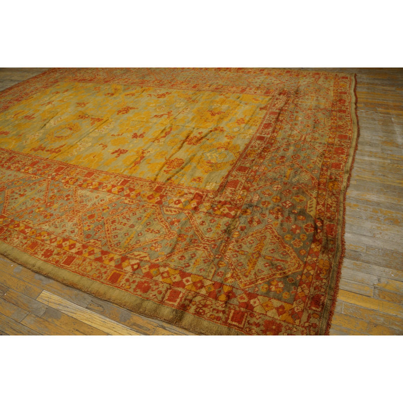 Tapis turc Oushak Rare