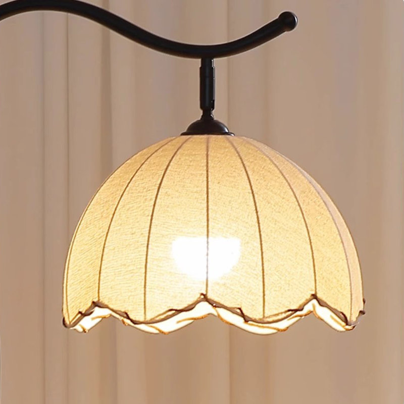 Lampes sur pied en bois massif noir sans fer