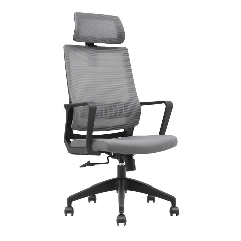 Chaise de bureau, noir, Gris