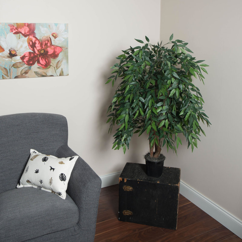 48'' Faux Tree in Pot Liner