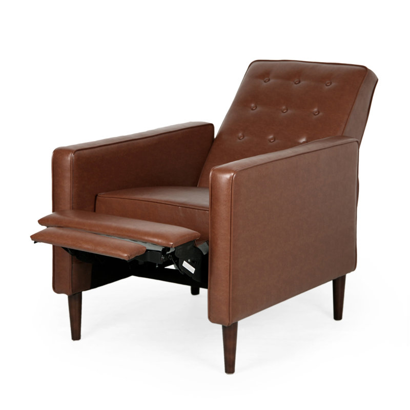 Canapé inclinable en tissu Mid-Century