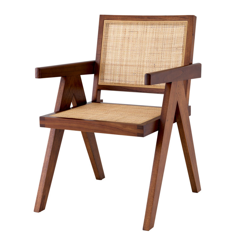 Aristide Arm Chair, Brown